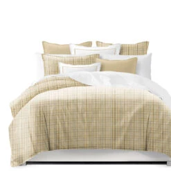 6ix Tailors Fine Linens Bailey Natural Coverlet Set