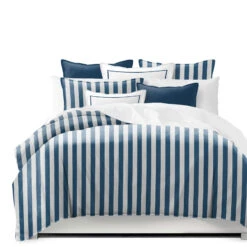 6ix Tailors Fine Linens Wave Runner Blue Comforter Set
