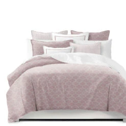 6ix Tailors Fine Linens Gazebo Ballet Pink Coverlet Set