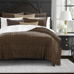 6ix Tailors Fine Linens Ansible Chocolate Comforter Set 8 6ix Tailors Fine Linens Ansible Chocolate Comforter Set -Bedding Shop ca03e69f4e004cf8a1fba0644bc8e368