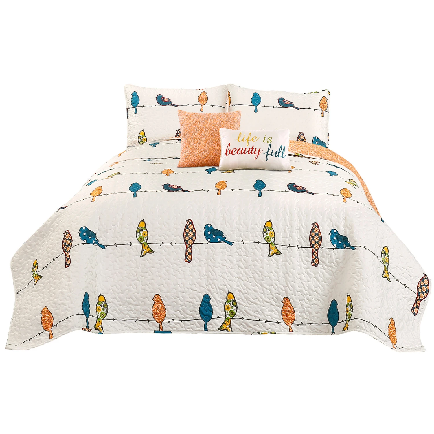 Rowley Birds Quilt 7Pc Set 1 Rowley Birds Quilt 7Pc Set