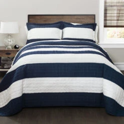 New Berlin Stripe Quilt 3Pc Set